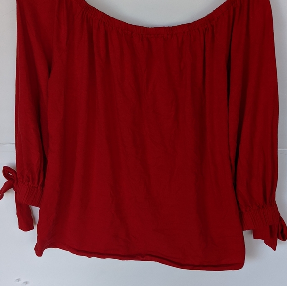 cute red blouses
